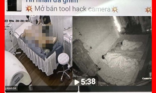 Camera nhà riêng, phòng ngủ, spa, nhà hàng dễ dàng bị hacker lấy cắp hình ảnh và video nhạy cảm. Ảnh: Ngọc Thùy