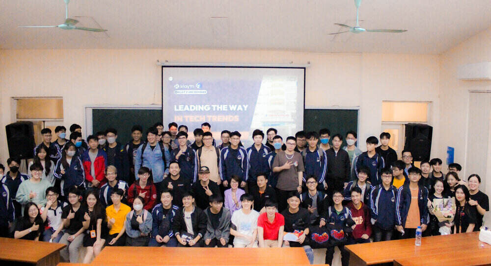 Gần 100 sinh viên Trường Đại học Công Nghệ, Đại học Quốc Gia Hà Nội tham gia sự kiện KlayUni #02 vào ngày 12.12 (Nguồn ảnh: Klaytn Vietnam)