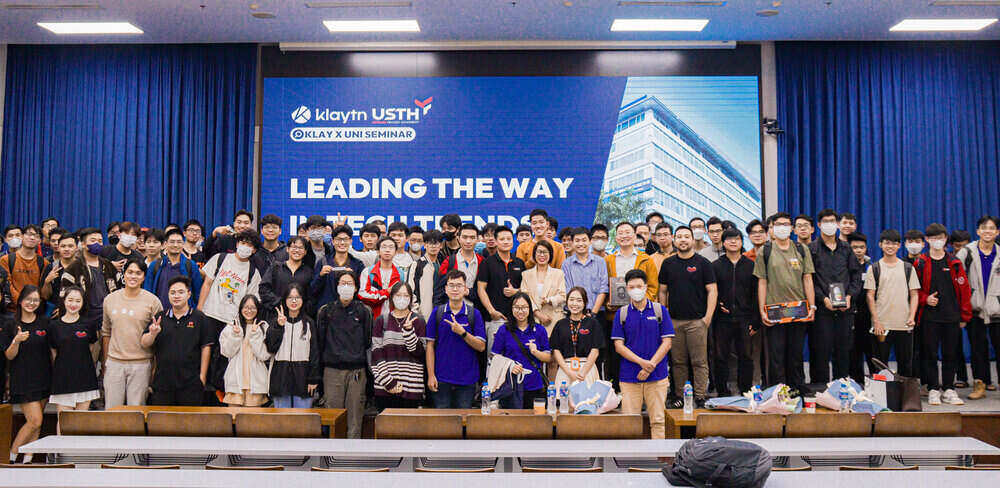 KlayUni #01 tổ chức vào ngày 30.11 thu hút gần 150 sinh viên trường Đại học Khoa học và Công nghệ Hà Nội tham dự (Nguồn ảnh: Klaytn Vietnam)