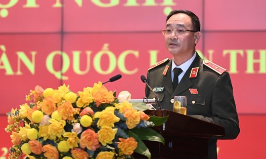 Thiếu tướng Phạm Thế Tùng, Giám đốc Công an tỉnh Nghệ An. Ảnh: Tất Đạt