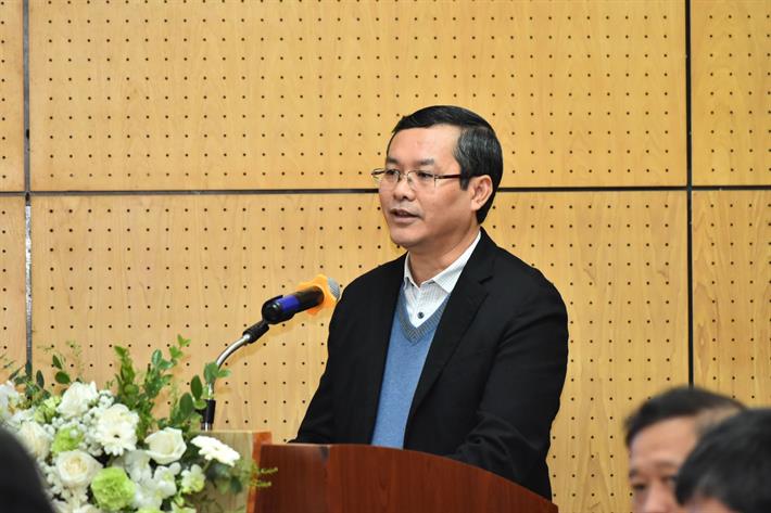 Thứ trưởng Bộ GDĐT Nguyễn Văn Phúc phát biểu tại hội thảo. Ảnh: Bộ GDĐT