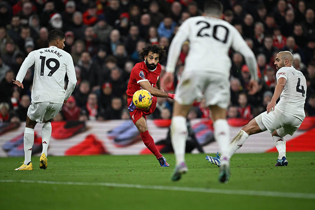 Khi Salah không ghi bàn, Liverpool cũng khó lòng tìm được tiền đạo nào khác biết nhả đạn. Ảnh: AFP