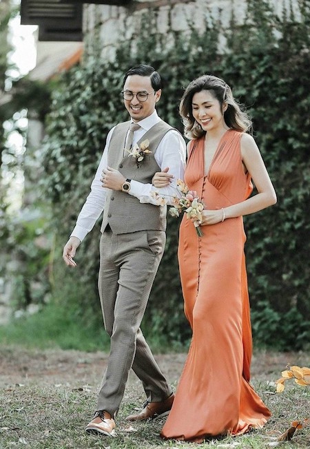 Nữ diễn viên và chồng doanh nhân Louis Nguyễn đã kết hôn được 11 năm. Ảnh: Instagram