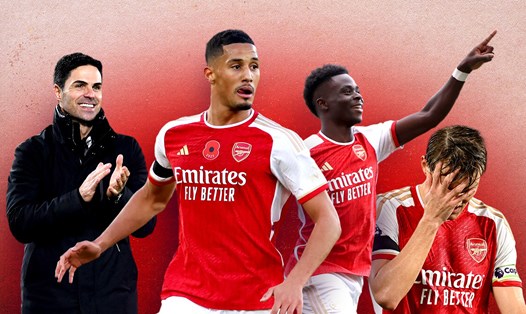 Arsenal đang thực dụng hơn để hiện thực tham vọng lên ngôi Premier League 2023-2024. Ảnh: Opta Analyst.