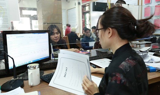Đến nay đã đồng bộ được gần 2,5 triệu hồ sơ cán bộ, công chức, viên chức để kết nối với cơ sở dữ liệu quốc gia về dân cư. Ảnh: Hải Nguyễn