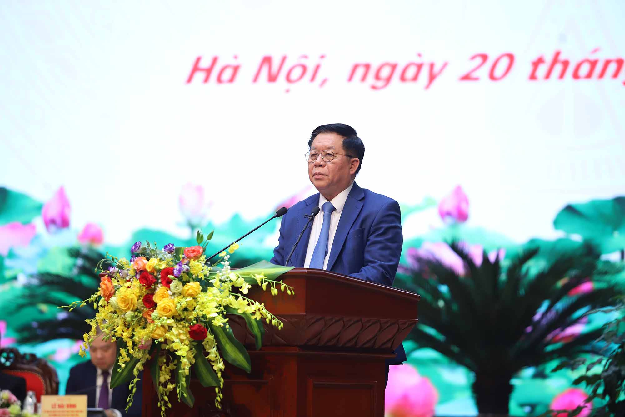 Trưởng Ban Tuyên giáo Trung ương Nguyễn Trọng Nghĩa phát biểu chỉ đạo hội nghị. Ảnh: Phạm Đông