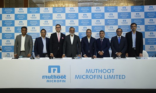 Muthoot Microfin Limited niêm yết IPO ngày 26.12.2023. Ảnh: Muthootmicrofin.com 