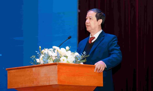 Bộ trưởng Nguyễn Kim Sơn phát biểu tại chương trình. Ảnh: Ban Tổ chức

