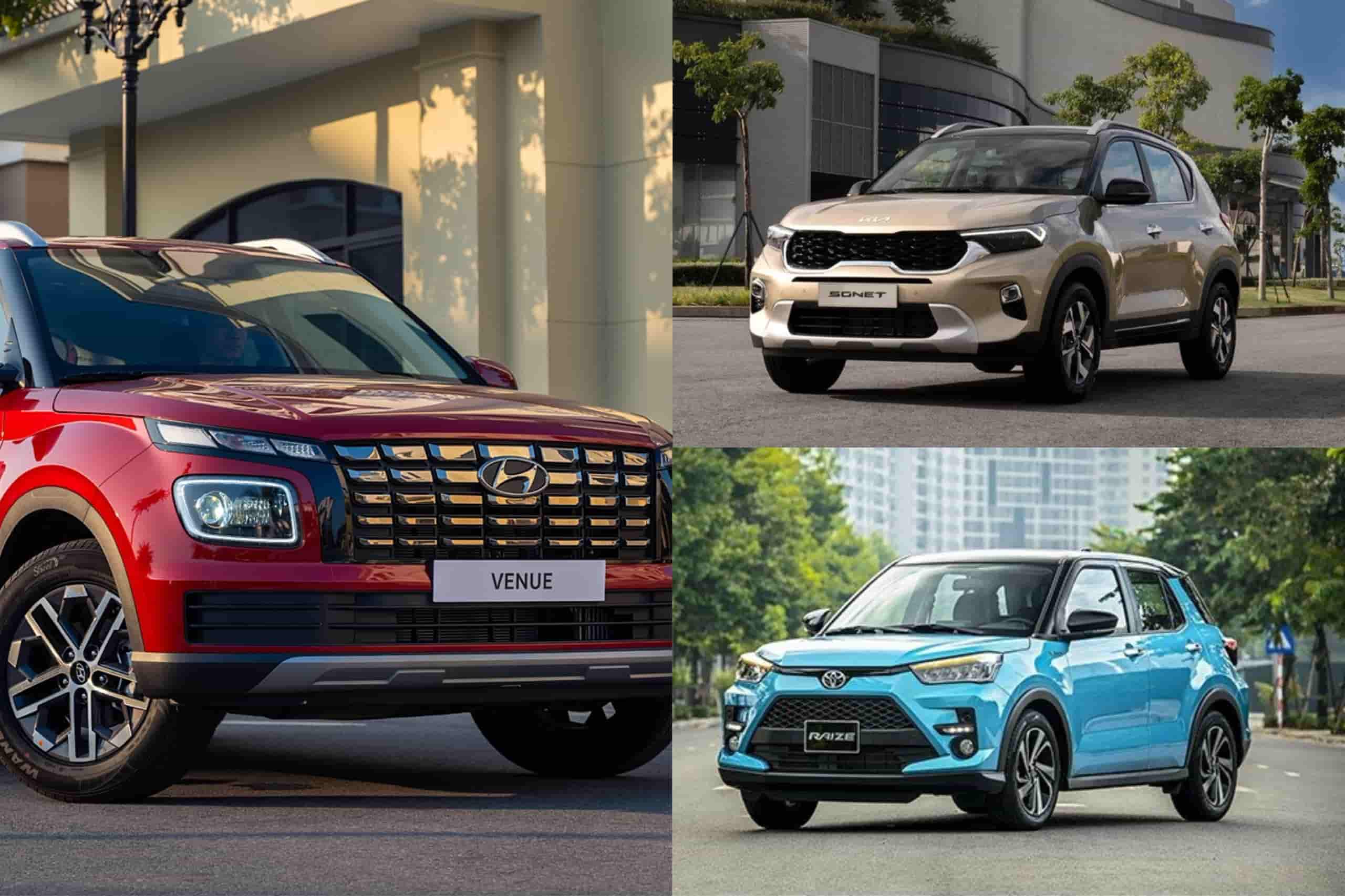 Hyundai Venue vừa ra mắt thị trường sẽ cùng cạnh tranh với Kia Sonet, Toyota Raize. Ảnh: Lâm Anh