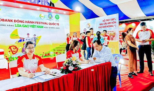 HDBank đồng hành cùng Festival lúa gạo Việt Nam trong một năm đặc biệt. Ảnh: HDBank 
