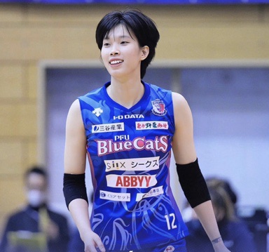 Thanh Thuý đang thi đấu rất ấn tượng tại giải bóng chuyền vô địch quốc gia Nhật Bản. Ảnh: PFU Blue Cats 