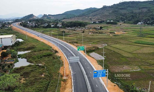 Cao tốc Tuyên Quang - Phú Thọ hiện tại không tiến hành thu phí. Ảnh: Nguyễn Tùng