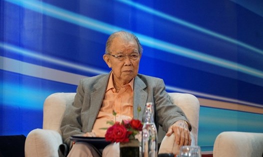 GS Võ Tòng Xuân: "Khoa học phải nghiên cứu những cái xã hội đang cần". Ảnh: Tùng Giang