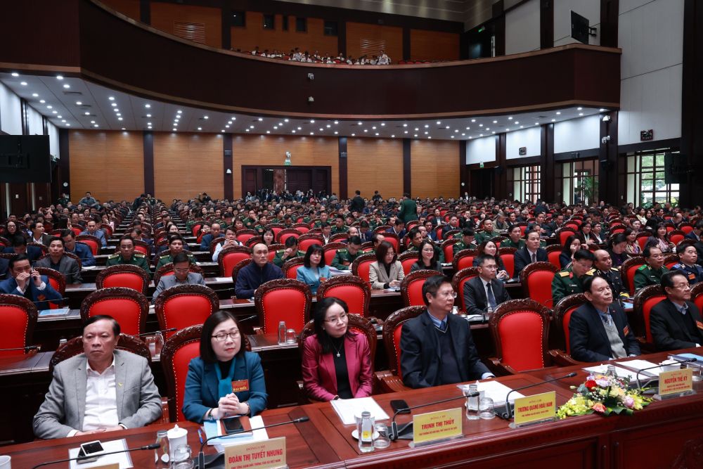 Các đại biểu dự Hội nghị chiều 21.12. Ảnh: Hải Nguyễn