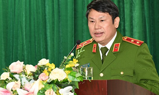 Trung tướng Nguyễn Văn Viện - Cục trưởng C04 chủ trì hội nghị giao ban Cơ quan chuyên trách phòng, chống tội phạm về ma tuý cấp Trung ương. Ảnh: C04