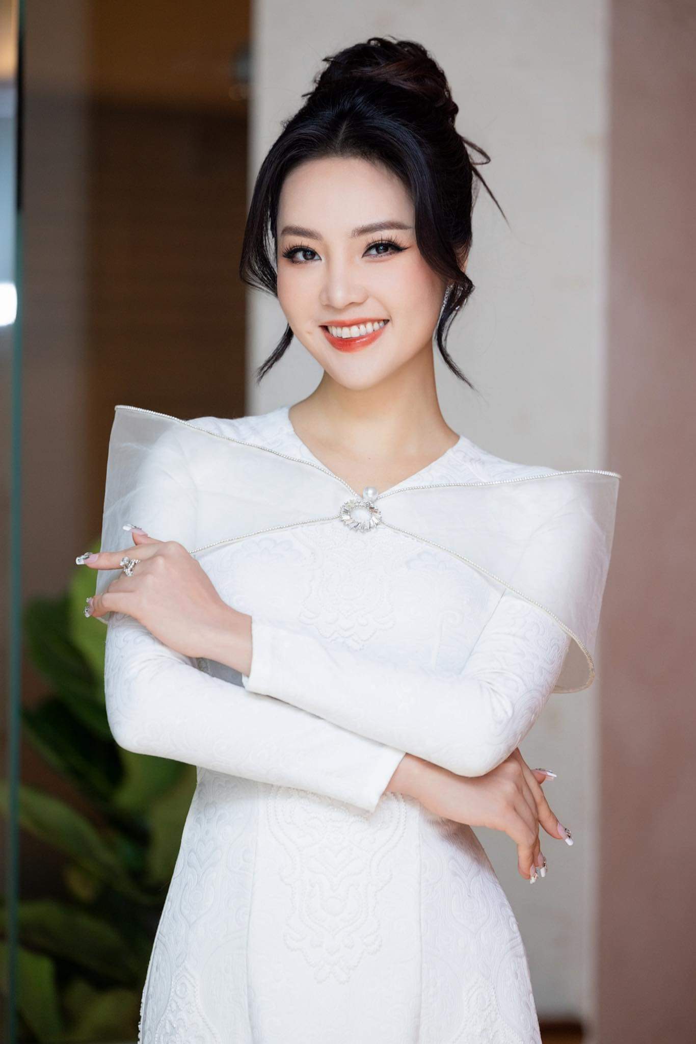 Nhan sắc Á hậu Thuỵ Vân sau 13 năm bước ra từ cuộc thi Hoa hậu Việt Nam. Ảnh: Toan Vu