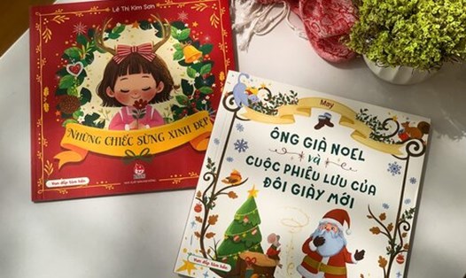 Nhà xuất bản Kim Đồng giới thiệu loạt sách hay nhân dịp Giáng sinh. Ảnh: NXB