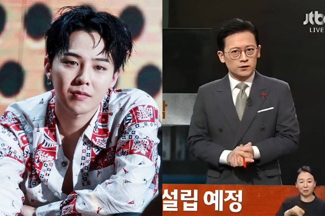 Đài JTBC của Hàn Quốc trực tiếp xin lỗi G-Dragon trên sóng truyền hình