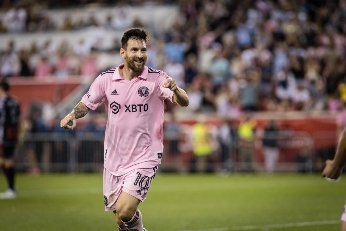 Lionel Messi xếp hạng 6 trong năm 2023, theo đánh giá của FourFourTwo. Ảnh: Inter Miami FC