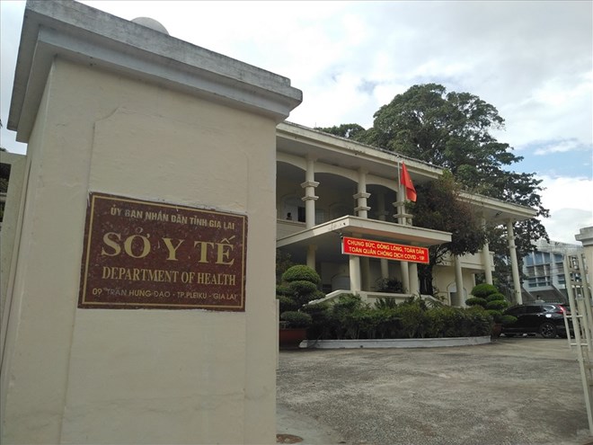 Sở Y tế tỉnh Gia Lai. Ảnh: Thanh Tuấn 