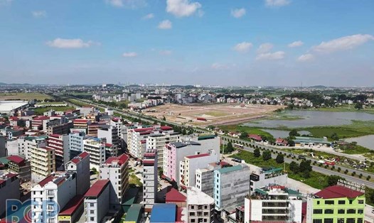 Việt Yên là vùng đô thị, công nghiệp, thương mại, dịch vụ phía Tây Nam của tỉnh Bắc Giang. Ảnh: bacgiang.gov.vn
