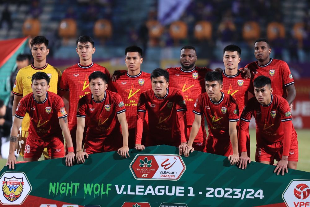 Ngày 22.12, Hà Nội FC tiếp đón Hồng Lĩnh Hà Tĩnh tại vòng 7 Night Wolf V.League 2023-2024 trên sân vận động Hàng Đẫy.