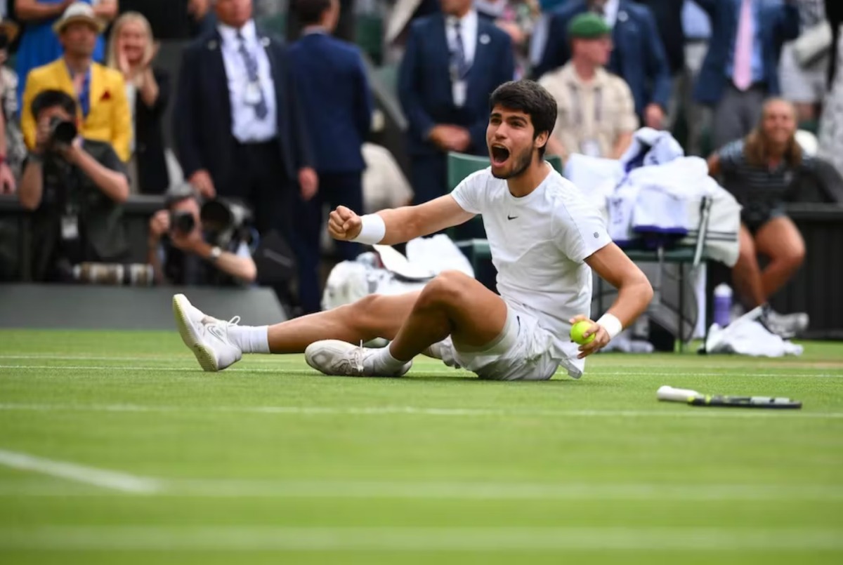 Giấc mơ trở thành hiện thực với Alcaraz, với chức vô địch Wimbledon đầu tiên khi đánh bại Djokovic trong trận chung kết.