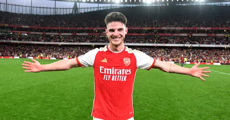 105 triệu bảng của Arsenal dành cho Declan Rice quá xứng đáng