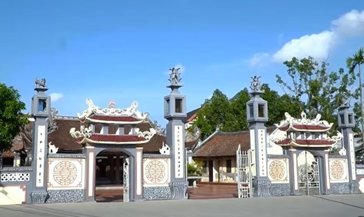 Di tích Đình Trịnh Xuyên được công nhận là điểm du lịch của tỉnh Hải Dương. Ảnh: Hải Dương