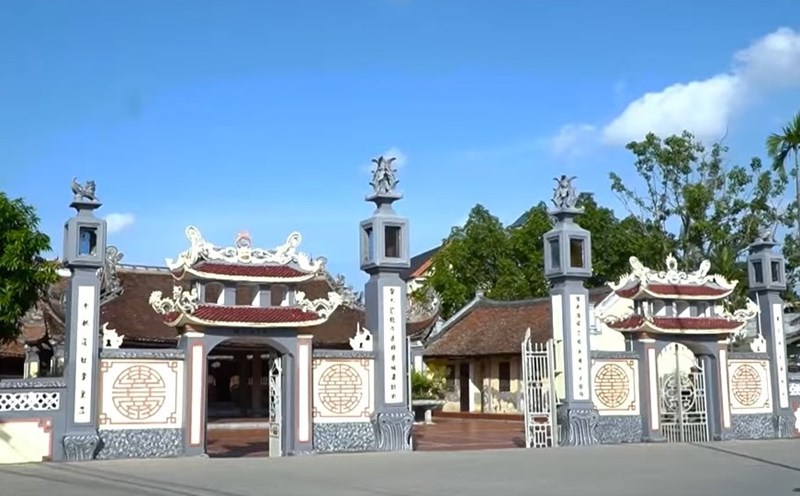 Di tích Đình Trịnh Xuyên được công nhận là điểm du lịch của tỉnh Hải Dương. Ảnh: Hải Dương