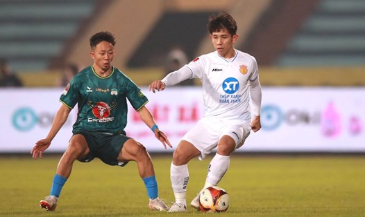 Câu lạc bộ Nam Định thắng 3-0 trước Hoàng Anh Gia Lai tại vòng 7 V.League. Ảnh: Nam Định FC