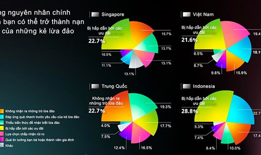Theo khảo sát, 21,6% người Việt Nam bị lừa đảo do bị hấp dẫn bởi các ưu đãi. Ảnh: GASA