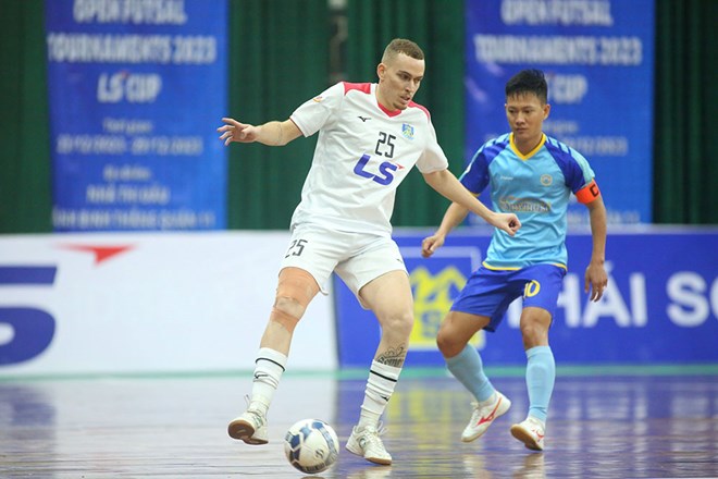 Thái Sơn Nam thắng đậm ở lượt 2 Giải futsal TPHCM mở rộng 2023