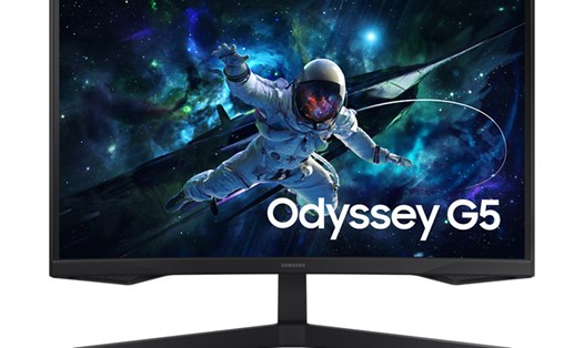 Odyssey G5 G55C được nâng cấp tần số quét từ 144Hz lên 165Hz. Ảnh: Doanh nghiệp cung cấp