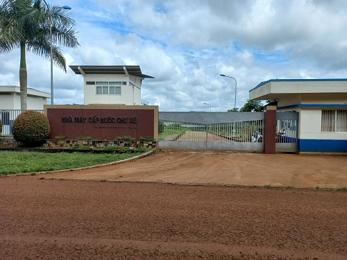 Công ty CP Cấp nước Chư Sê nợ tiền điện, tiền thuế kéo dài và chưa có lộ trình thanh toán nợ. Ảnh: Thanh Tuấn 