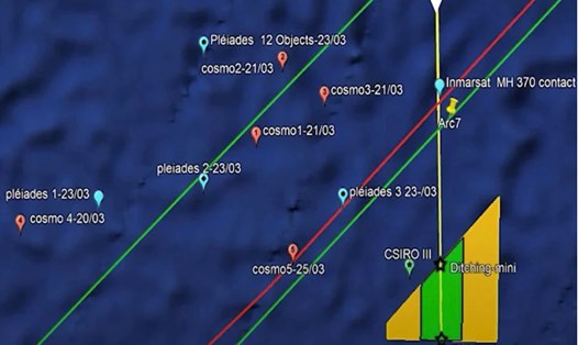 Các chuyên gia hàng không đã tiết lộ một khu vực tìm kiếm mới đầy tiềm năng để tìm thấy MH370 trong 10 ngày. Ảnh chụp màn hình News.com.au