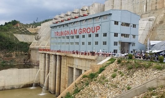 Nhà máy Thủy điện Đồng Nai 2 do Công ty Cổ phần Thủy điện Trung Nam làm chủ đầu tư. Ảnh: Nguyễn Bình