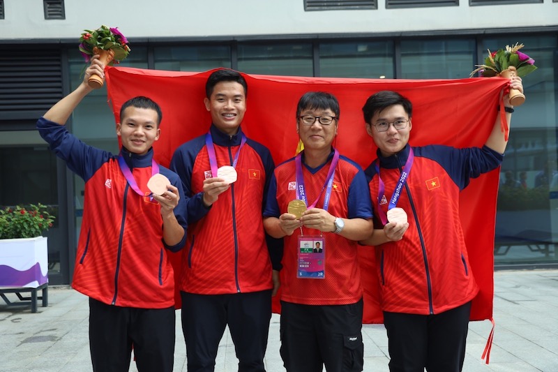 Bắn súng Việt Nam đặt niềm tin vào ông Park Chung-gun, phấn đấu có huy chương Olympic