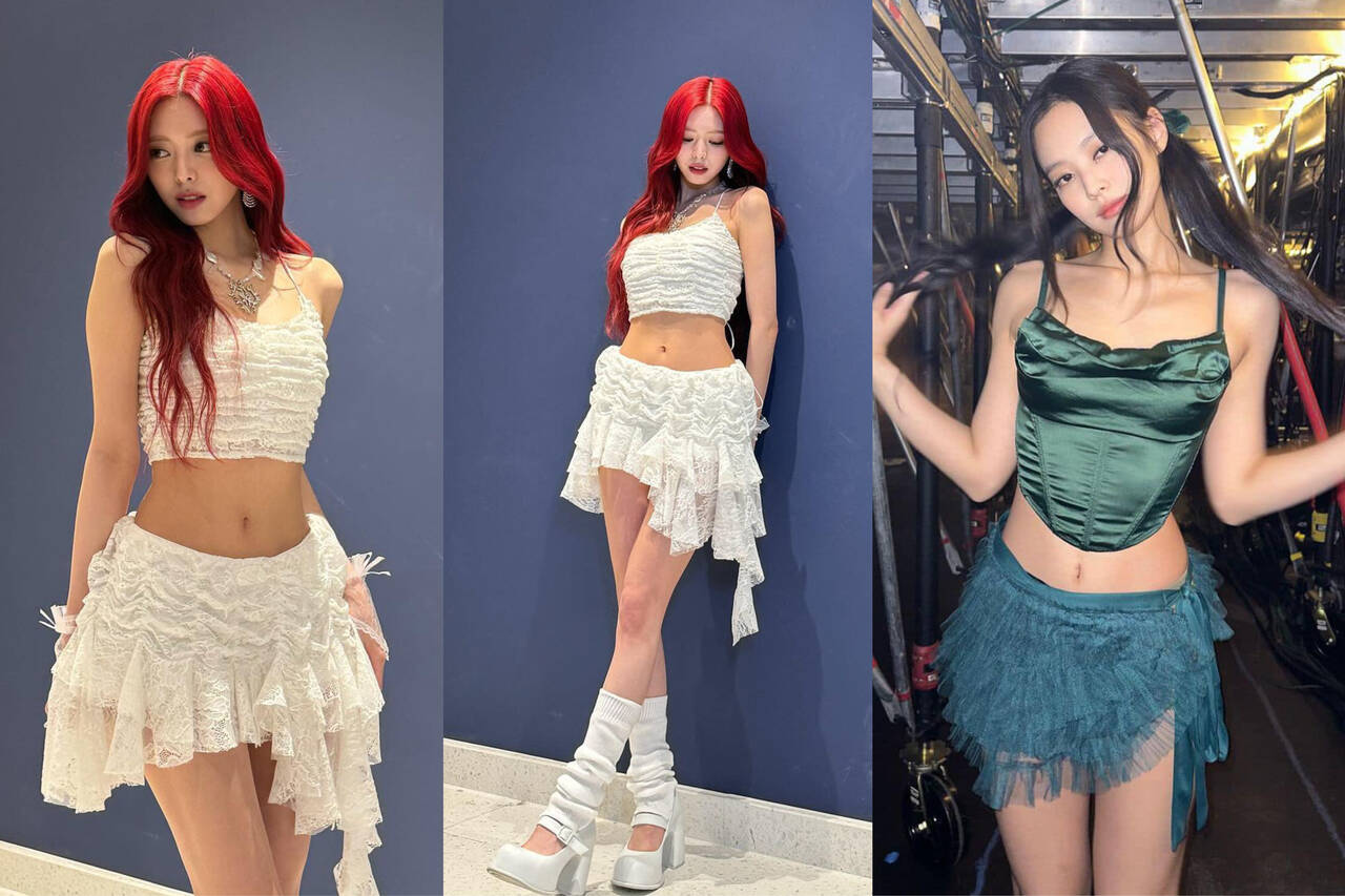 Yuna lựa chọn trang tương tự phong cách của Jennie (Blackpink). Ảnh: Instagram