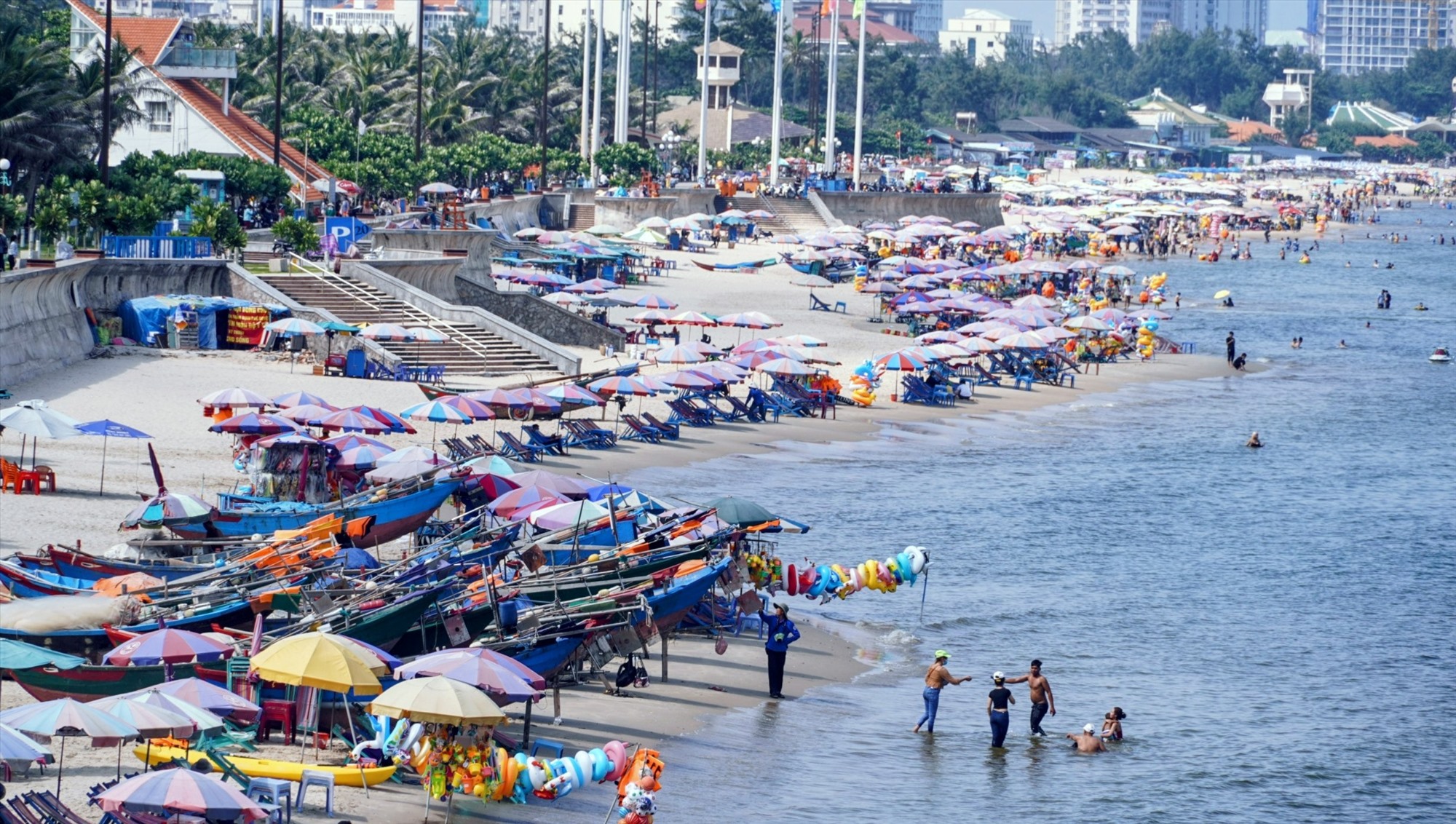 Vũng Tàu là điểm đến quen thuộc của người dân Sài Gòn. Ảnh: Anh Tú