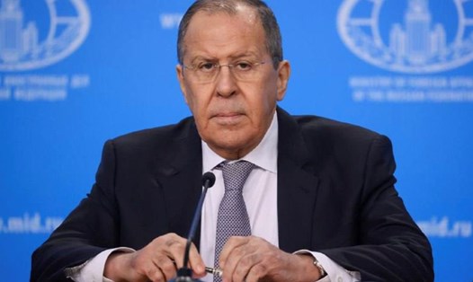 Bộ trưởng Ngoại giao Nga Sergei Lavrov. Ảnh: Bộ Ngoại giao Nga 