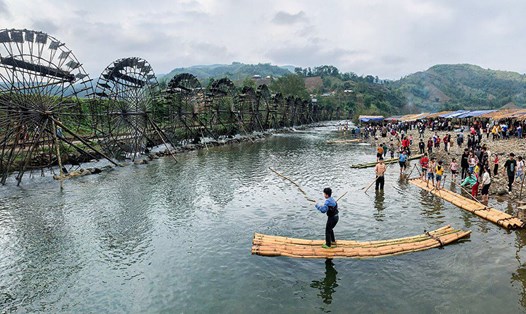 Cọn nước Nà Khương là điểm đến thú vị khi đến huyện Tam Đường, Lai Châu. Ảnh: Bích Thuận