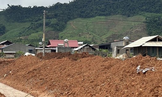 Một góc khu tái định cư số 2, xã Cư Bông, huyện Ea Kar, tỉnh Đắk Lắk. Ảnh: Bảo Trung