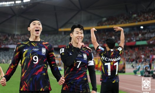 Son Heung-min là 1 trong những cầu thủ châu Á hay nhất đang thi đấu tại châu Âu. Ảnh: KFA
