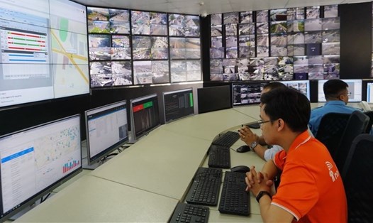 TPHCM ứng dụng nền tảng công nghệ trí tuệ nhân tạo vào việc điều khiển, giám sát giao thông. Ảnh: Minh Quân