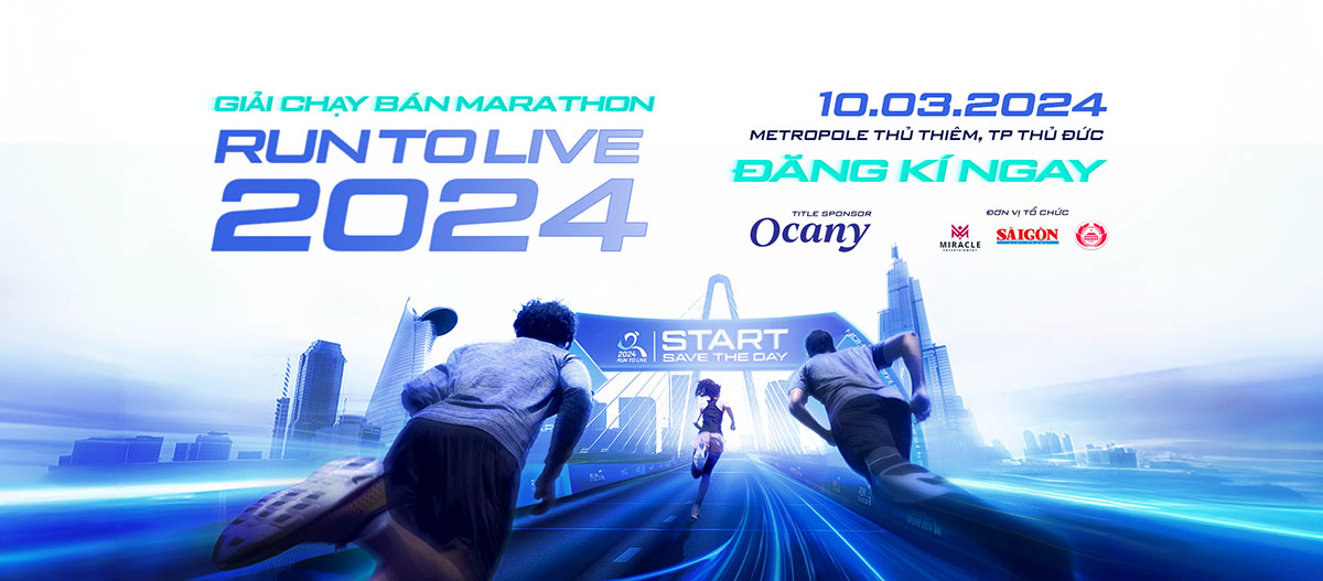 Dự kiến sẽ có 6.000 vận động viên tham gia Run To Live 2024. Ảnh: Anh Cường