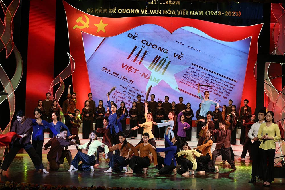 Kỷ niệm 80 năm ra đời Đề cương về Văn hóa Việt Nam. Ảnh: Bộ VHTTDL