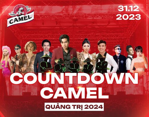 Countdown Quảng Trị 2024 có sự tham gia của nhiều nghệ sĩ. Ảnh: BTC