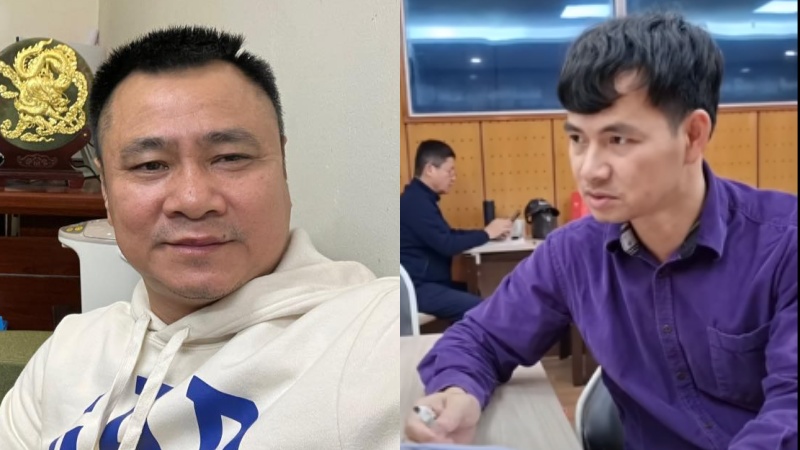 Các nghệ sĩ tập luyện cho "Táo Quân" 2024. Ảnh: Chụp màn hình.