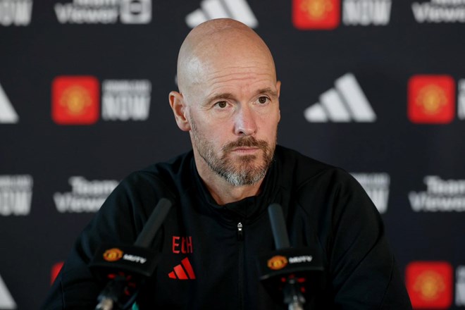 Ten Hag tự tin về tương lai dưới thời các ông chủ mới. Ảnh: Man United